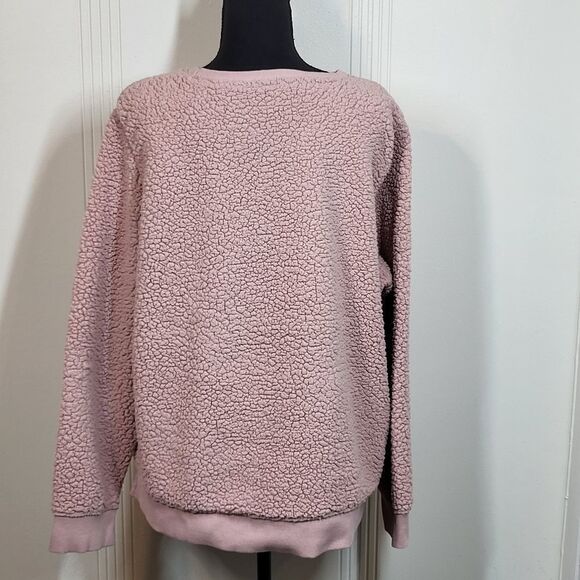 - Plus Size Calvin Klein Women's  Pullover Sweatshirt - Picture 2 of 10